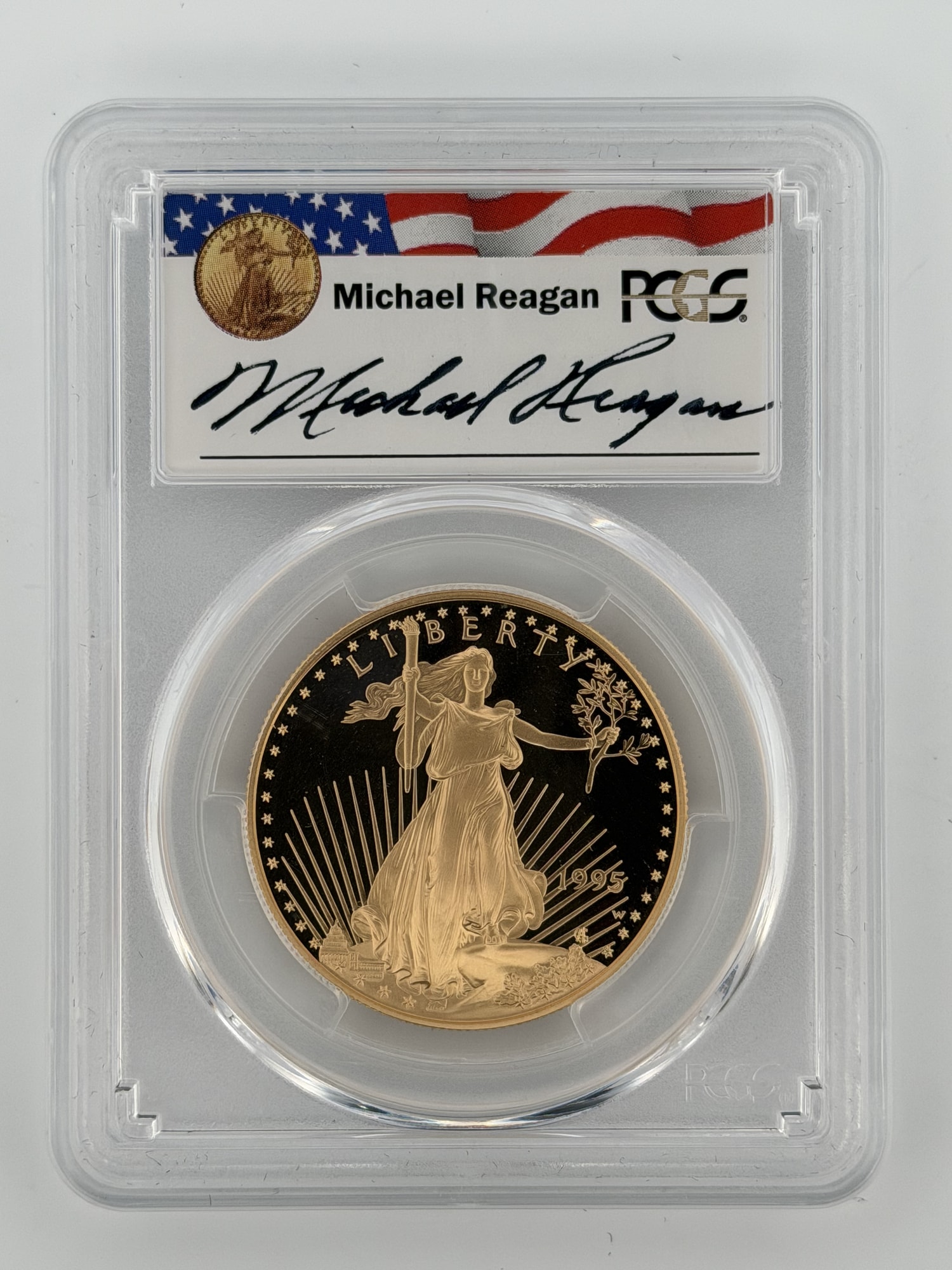 1995-W $50 American Gold Eagle PR69DCAM — Reagan Legacy