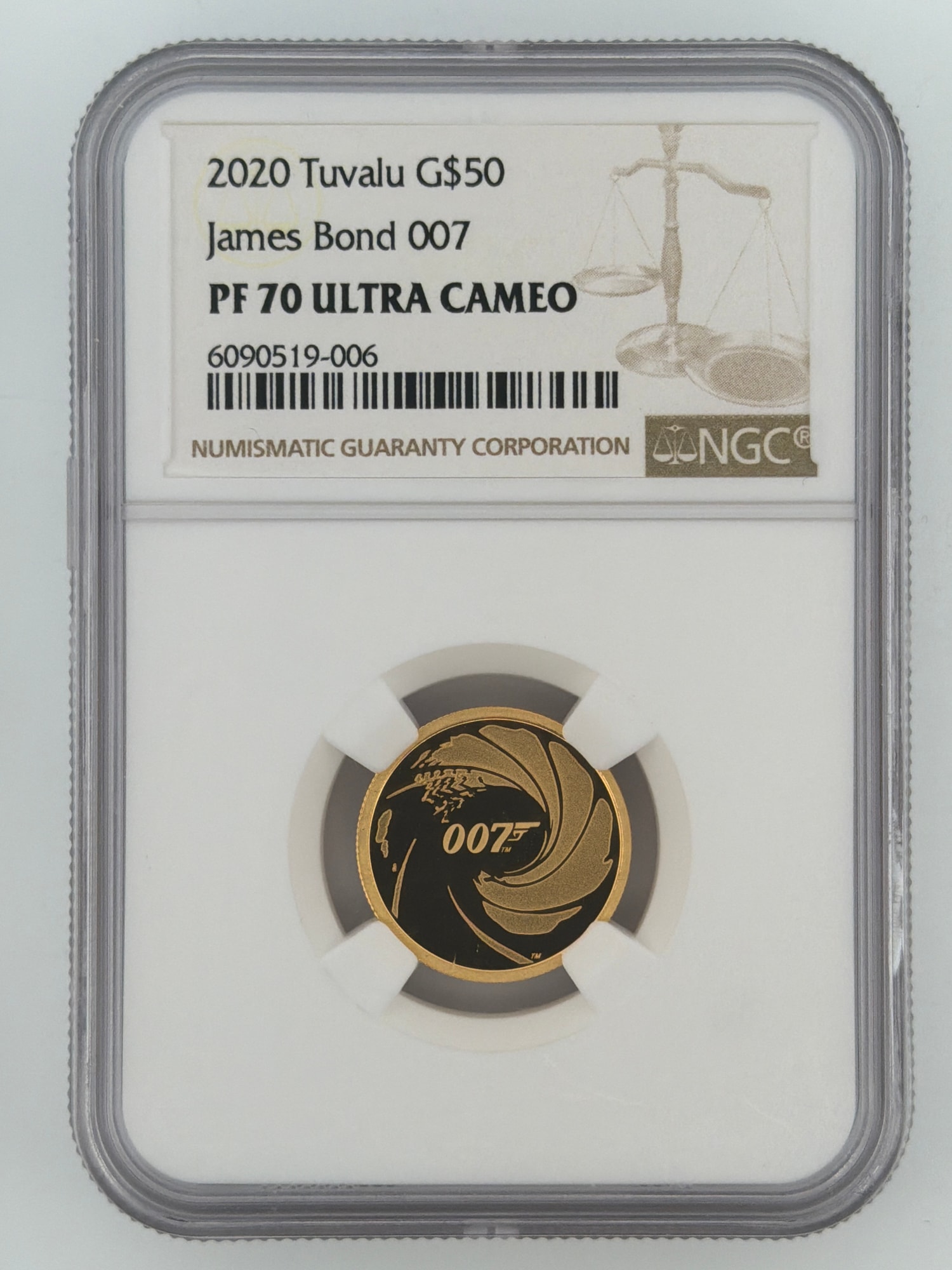 2007 China Gold Panda 1986 Design 15 Yuan NGC PF69 Ultra