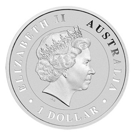2014 Australian Saltwater Crocodile Silver 1 oz — 0.999